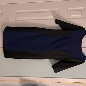 Women’s 3/4 dress (blue and black)